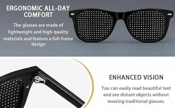 No-Prescription Pinhole Glasses  A Convenient Vision Solution